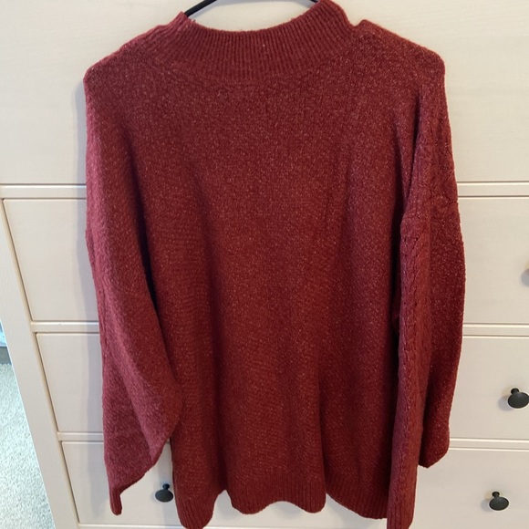 Lauren Conrad Mock Neck Tunic Sweater - Picture 2 of 6